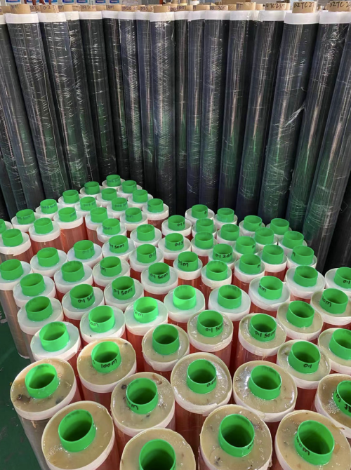 Pânză de acetat, foi de cupru